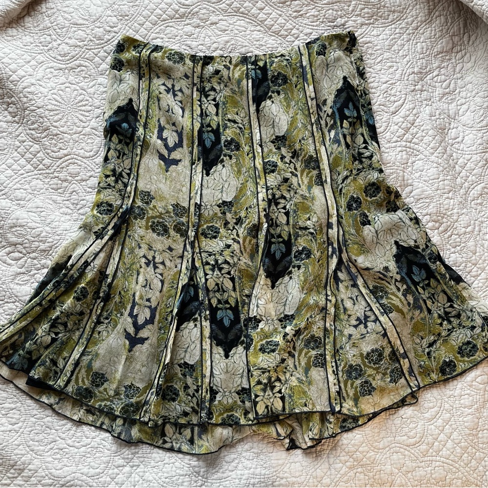 Floral Patterned Skirt